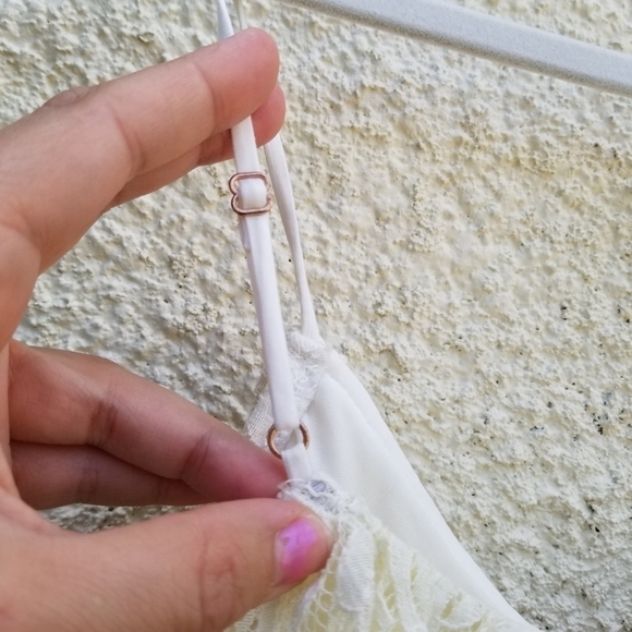 NWT 6 Shore Road by Pooja overlay picnic romper in moonlight white XS - Picture 4 of 10